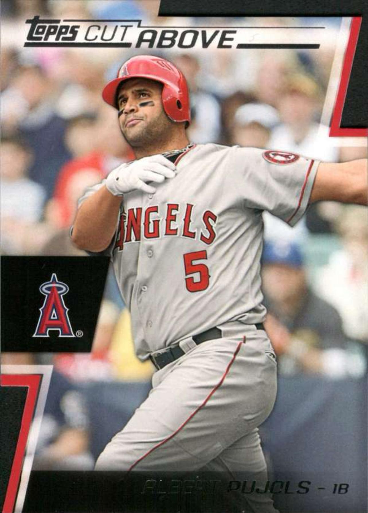 2012 Topps A Cut Above #ACA-2 Albert Pujols Los Angeles Angels