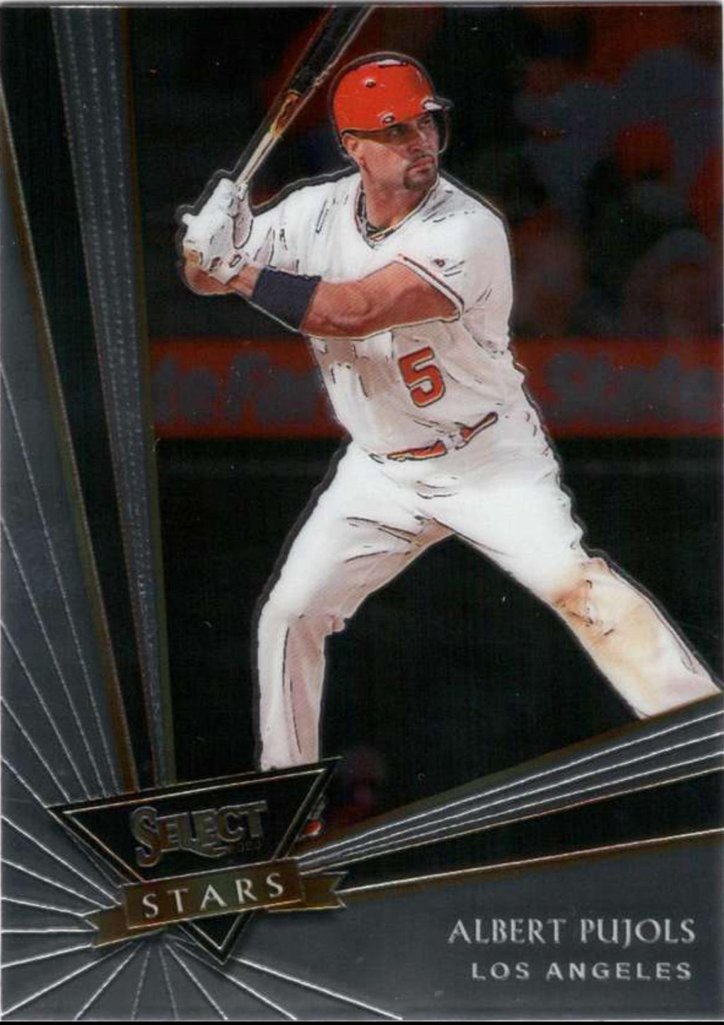 2020 Panini Select Select Stars #SLS-3 Albert Pujols Los Angeles Angels