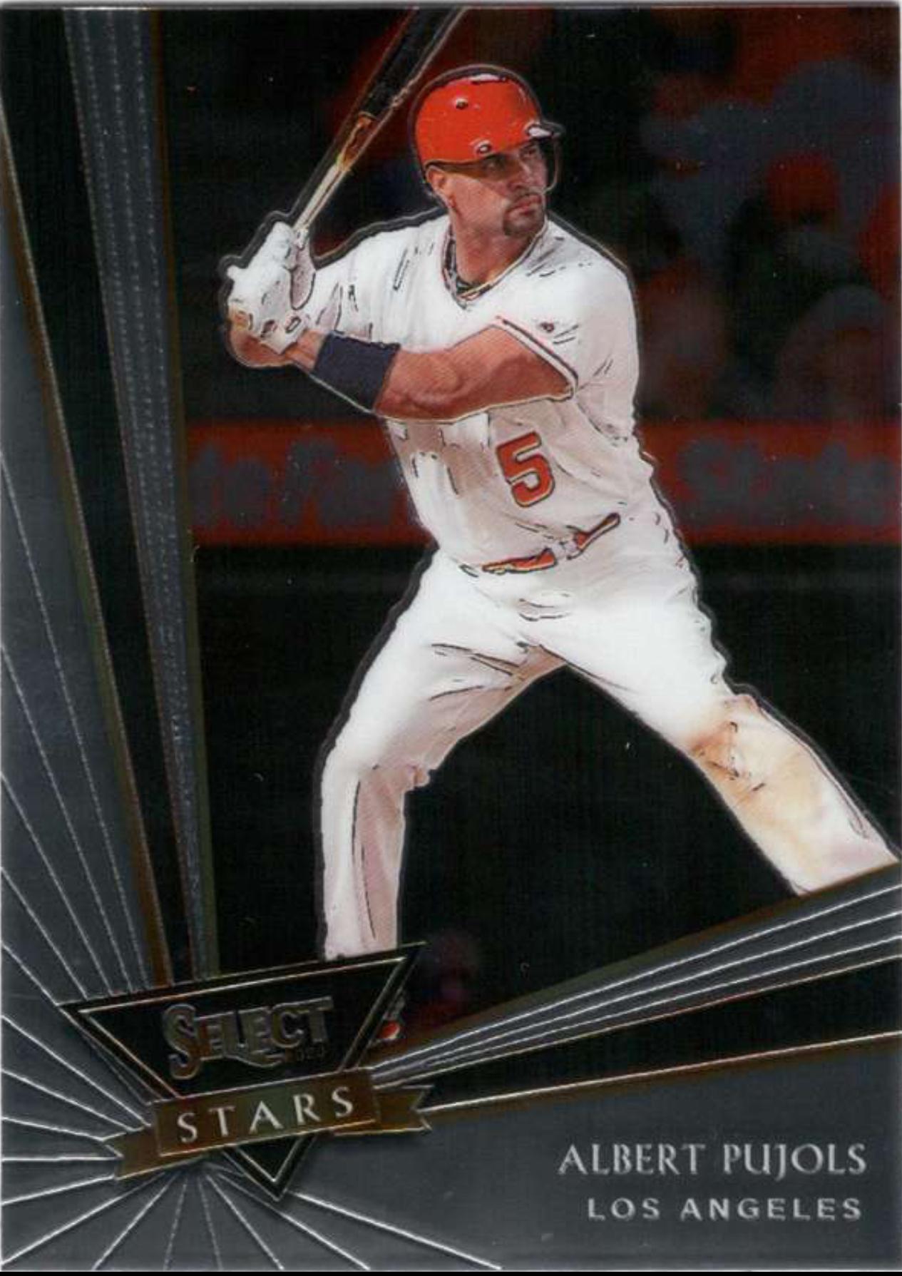 2020 Panini Select Select Stars #SLS-3 Albert Pujols Los Angeles Angels