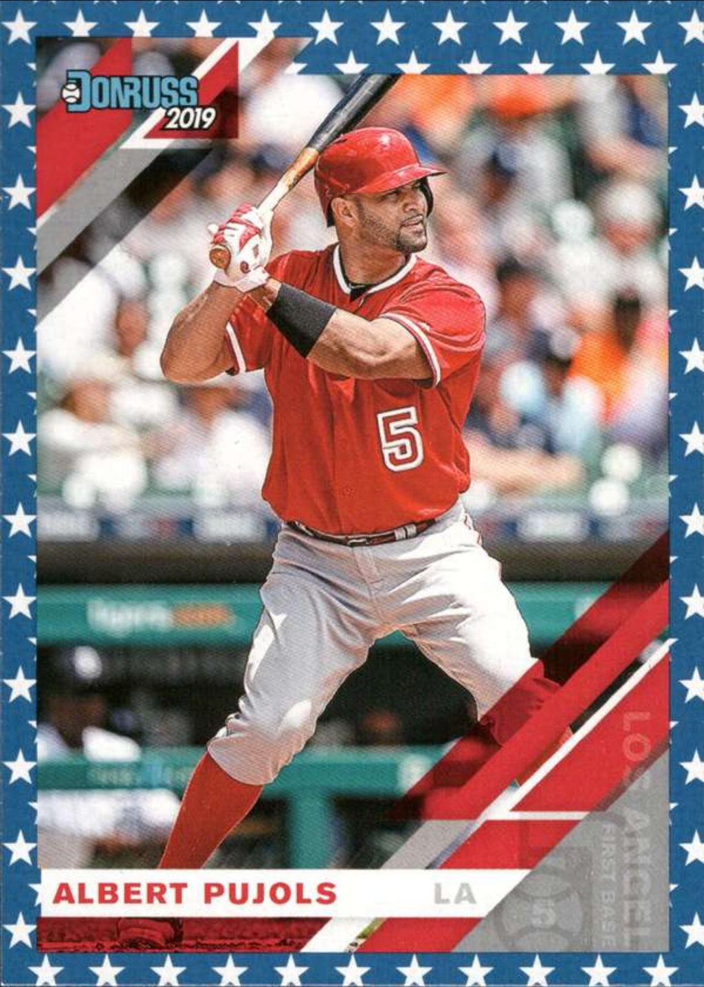 2019 Donruss Independence Day #89 Albert Pujols Los Angeles Angels