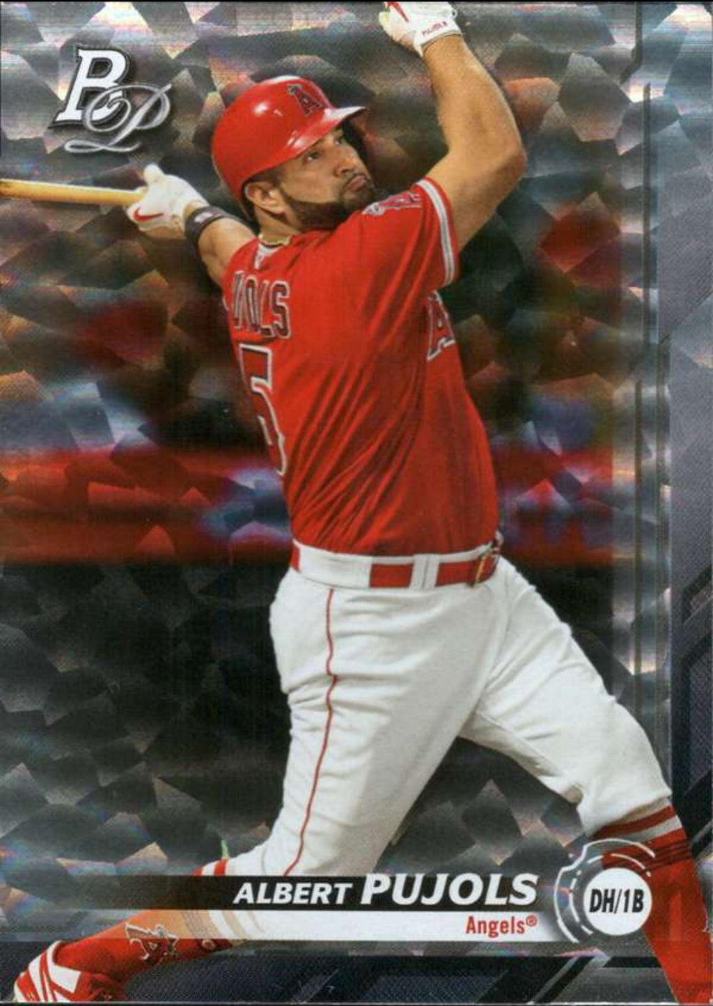 2019 Bowman Platinum Ice #4 Albert Pujols Los Angeles Angels