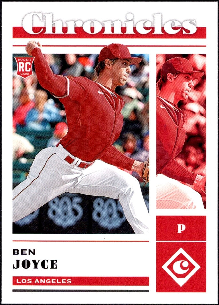2023 Panini Chronicles #5 Ben Joyce RC Los Angeles Angels
