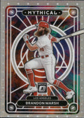 2022 Donruss Optic Mythical Holo Prizm #MTH-2 Brandon Marsh Los Angeles Angels