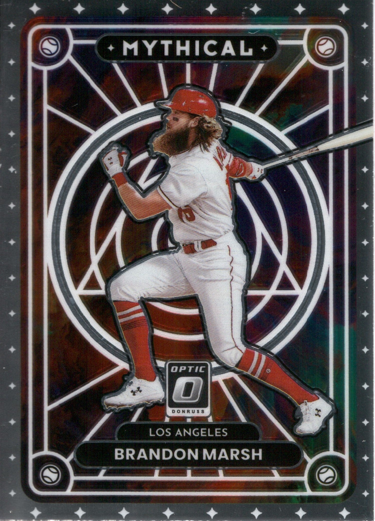 2022 Donruss Optic Mythical #MTH-2 Brandon Marsh Los Angeles Angels
