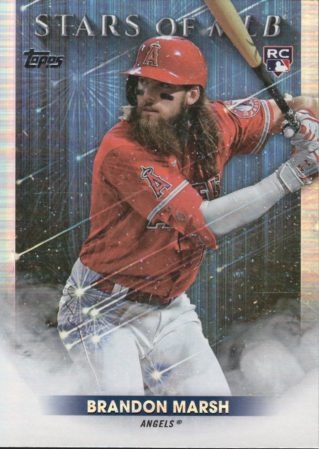 2022 Topps Update Stars of MLB #SMLB-62 Brandon Marsh Los Angeles Angels