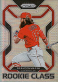 2022 Panini Prizm Rookie Class Silver Prizm #RC-4 Brandon Marsh Angels