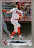 2022 Topps Chrome Refractor #133 Brandon Marsh Los Angeles Angels