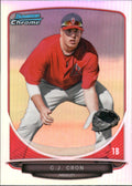 2013 Bowman Draft Picks & Prospects Chrome Refractors #TP-24 C.J. Cron