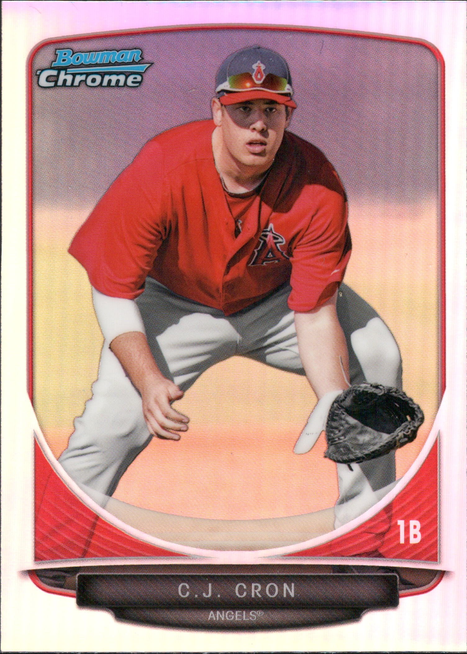 2013 Bowman Draft Picks & Prospects Chrome Refractors #TP-24 C.J. Cron