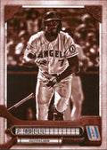 2022 Topps Gypsy Queen Sepia #57 Jo Adell ,/99 Los Angeles Angels