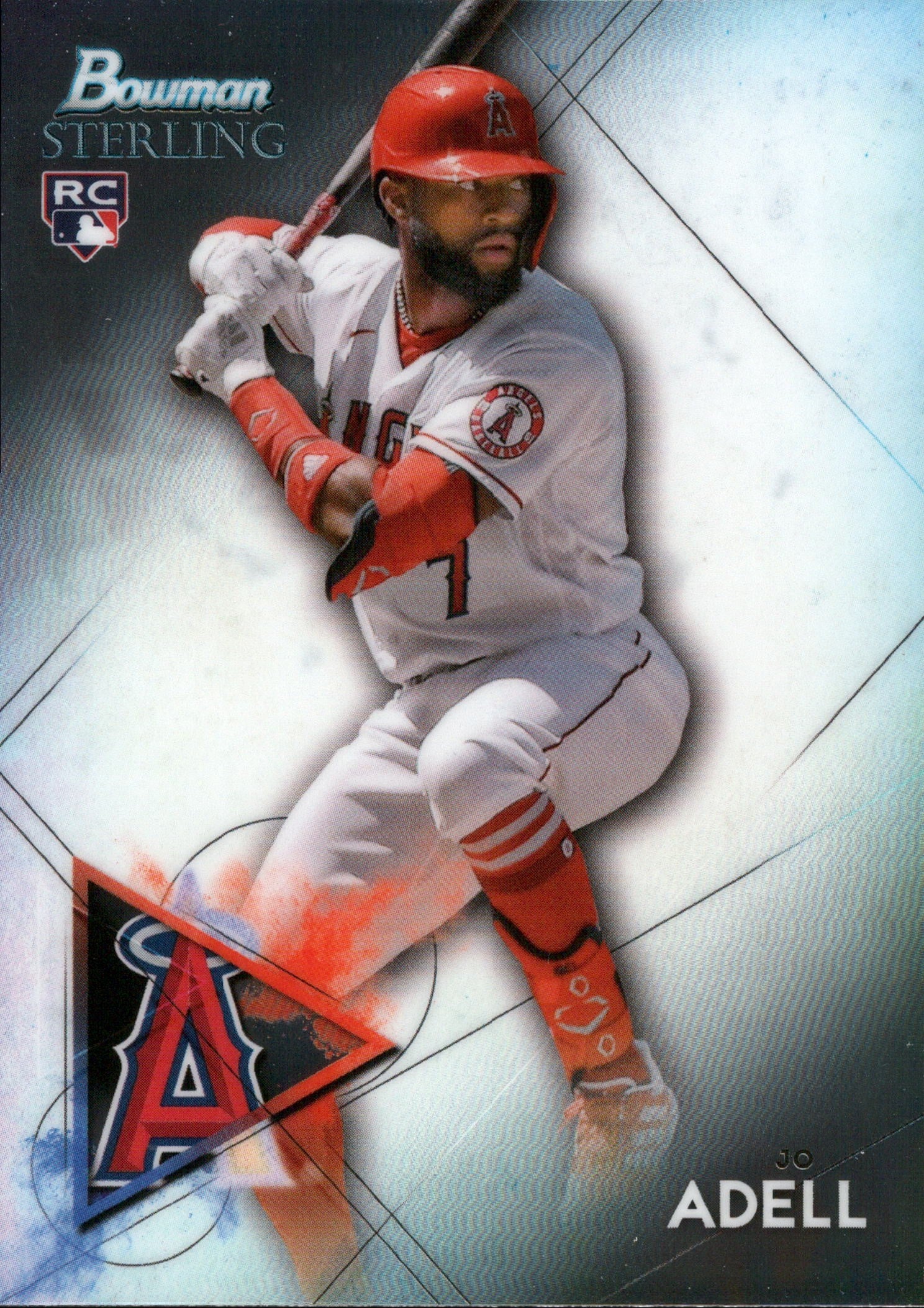 2021 Bowman Sterling #BSR-85 Jo Adell ,RC Los Angeles Angels