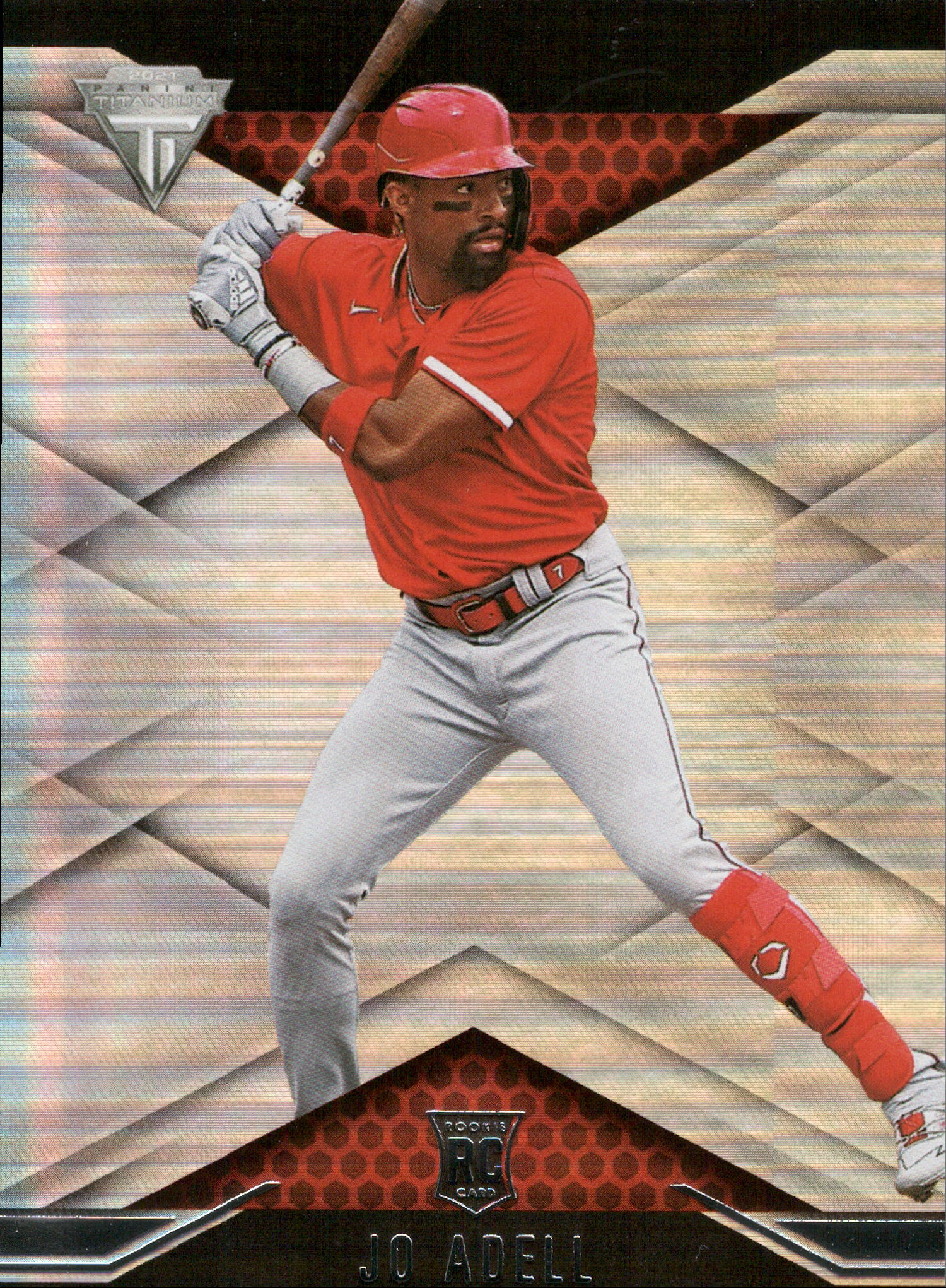 2021 Panini Chronicles Titanium #1 Jo Adell ,RC Los Angeles Angels