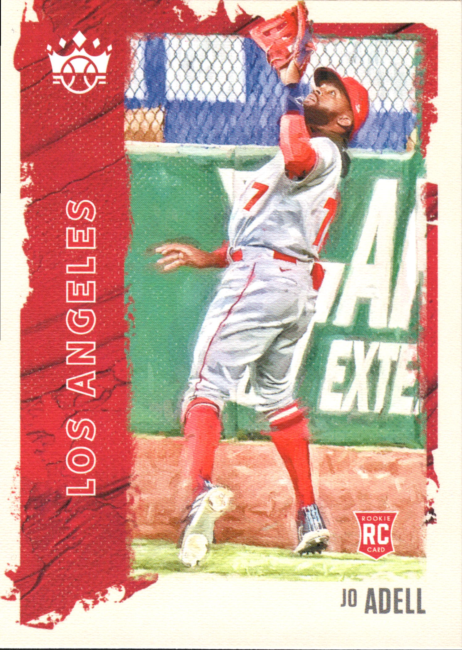 2021 Panini Diamond Kings #135 Jo Adell RC Los Angeles Angels