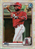 2020 Bowman Chrome Prospects Mojo Refractor #BCP-100 Jo Adell Los Angeles Angels