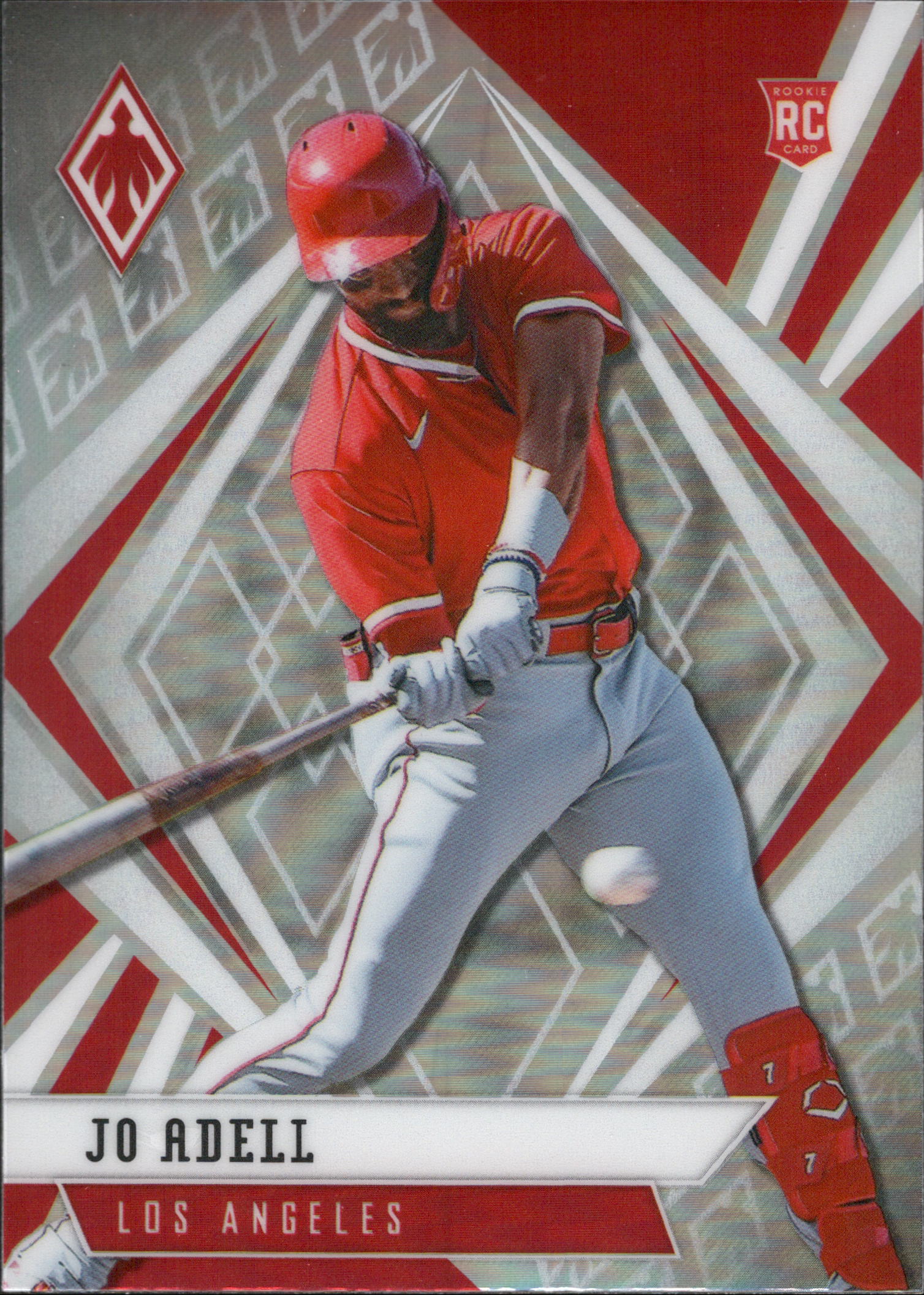 2021 Panini Chronicles Phoenix Holo #7 Jo Adell ,RC Los Angeles Angels