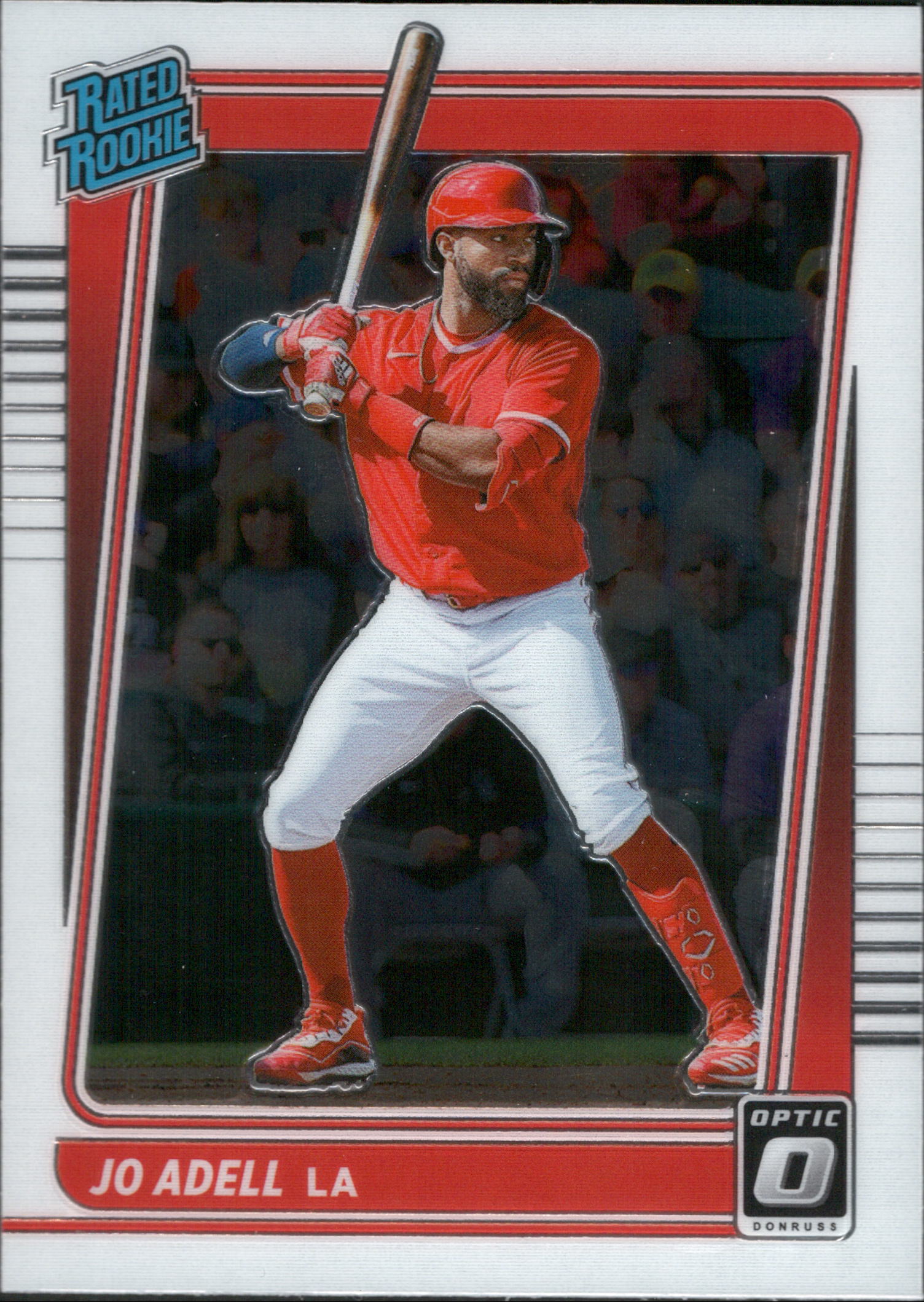 2021 Donruss Optic #33 Jo Adell RC Los Angeles Angels