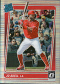 2021 Donruss Optic Holo #33 Jo Adell RC Los Angeles Angels