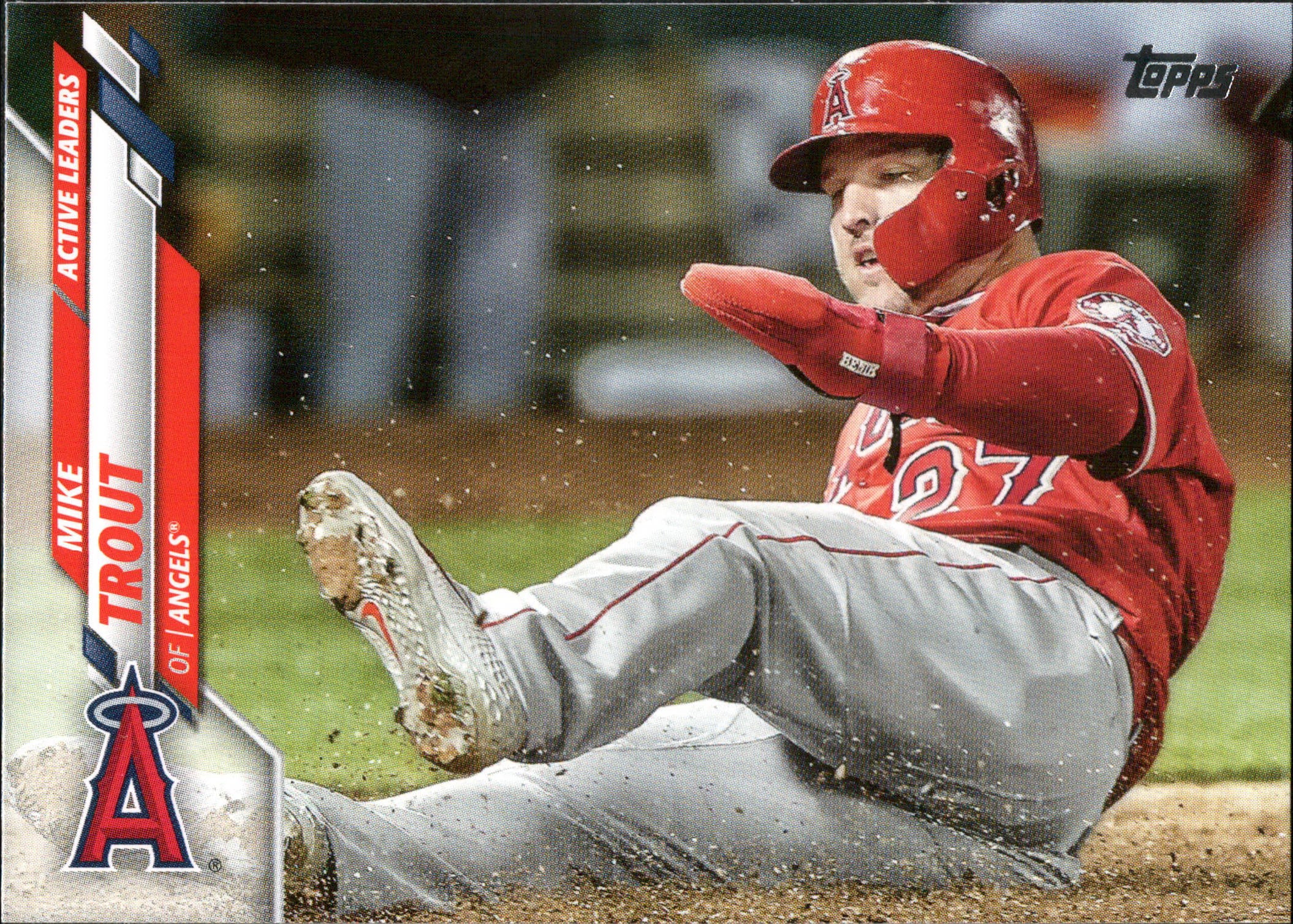 2020 Topps Update #U-119 Mike Trout Los Angeles Angels