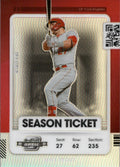 2021 Panini Contenders Optic Holo #56 Mike Trout Los Angeles Angels