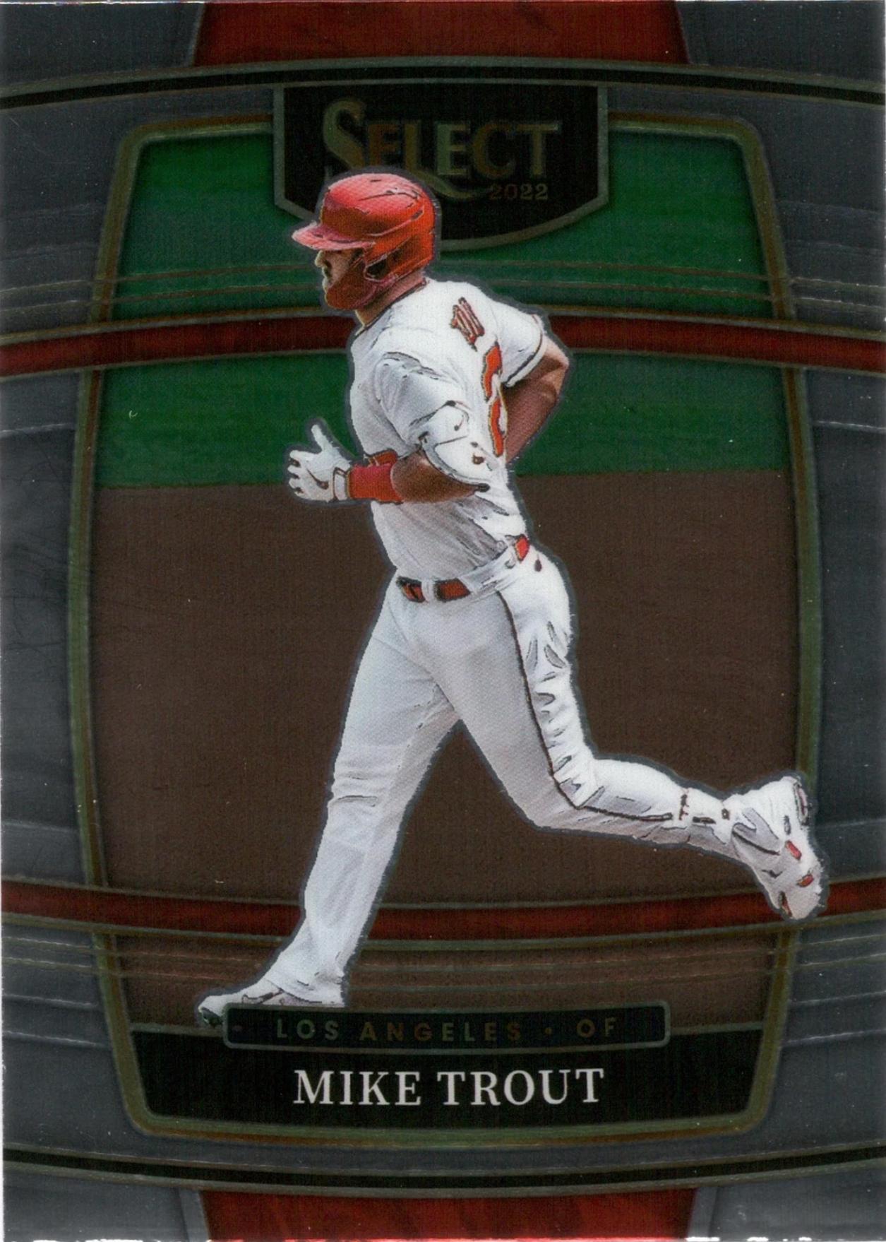 2022 Panini Select #88 Mike Trout Los Angeles Angels