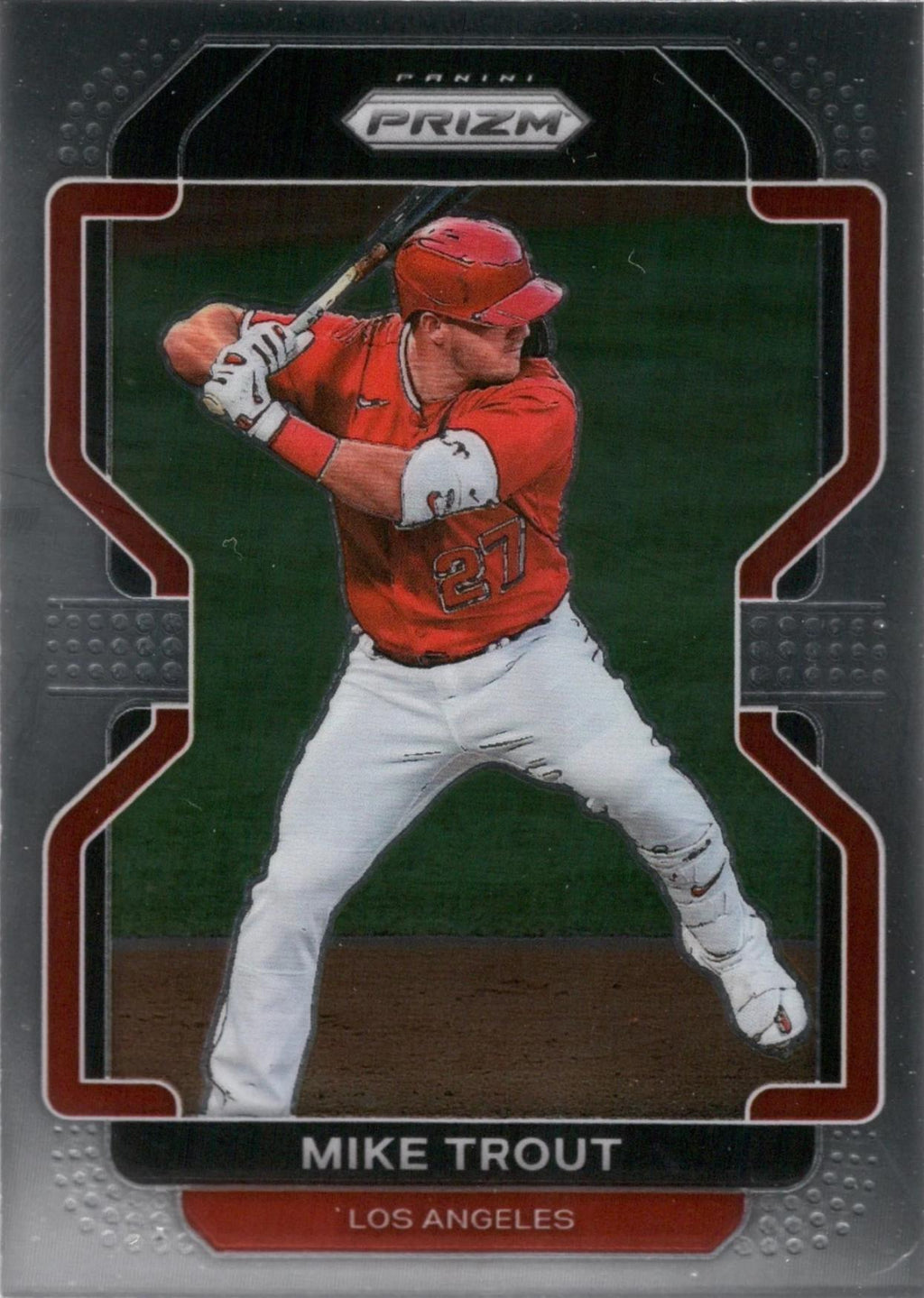 2022 Panini Prizm #138 Mike Trout Los Angeles Angels