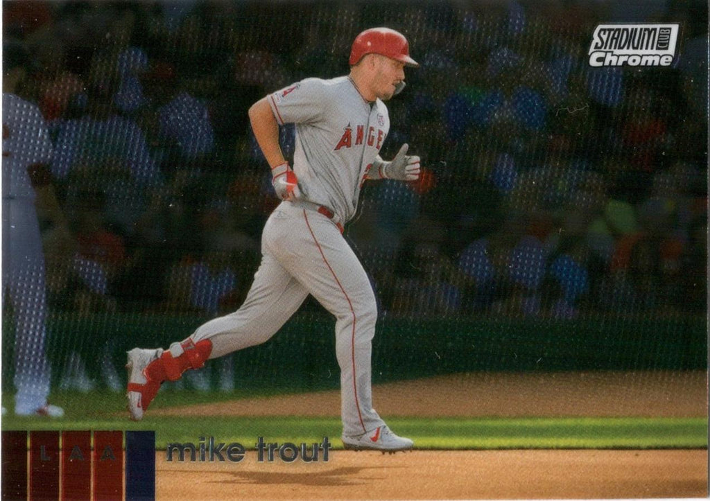 2020 Stadium Club Chrome #1 Mike Trout Los Angeles Angels