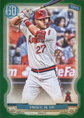 2020 Topps Gypsy Queen Green #300 Mike Trout Los Angeles Angels