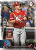 2016 Bowman #1 Mike Trout Los Angeles Angels