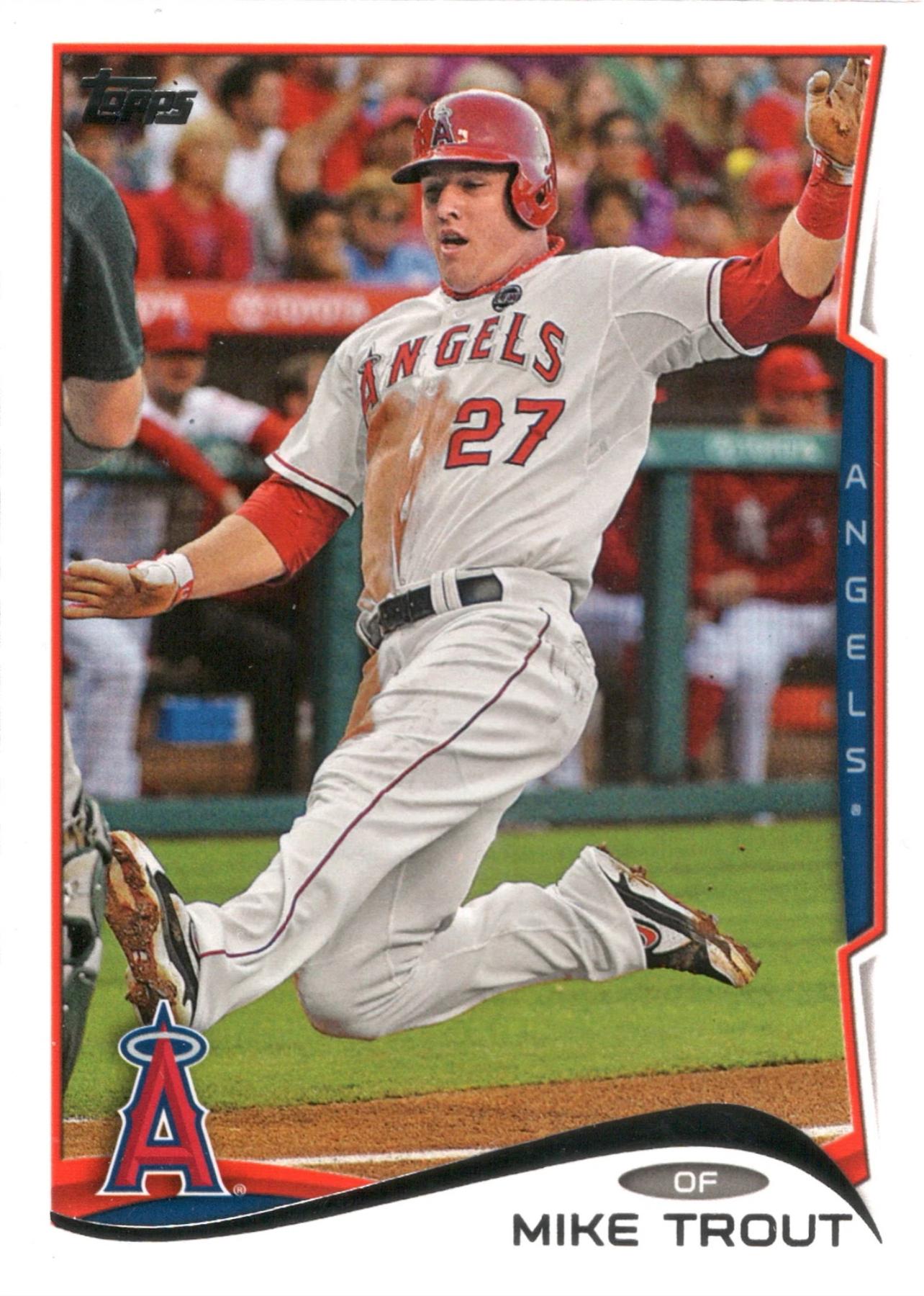 2014 Topps #1 Mike Trout Los Angeles Angels