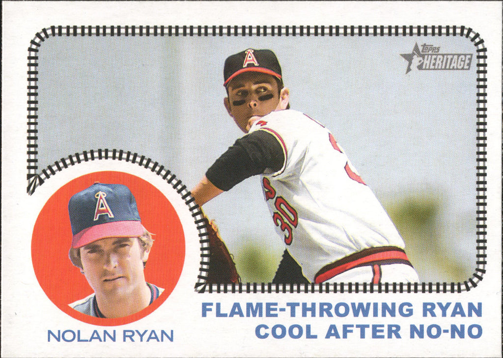 2022 Topps Heritage All Aboard! #AA-1 Nolan Ryan California Angels