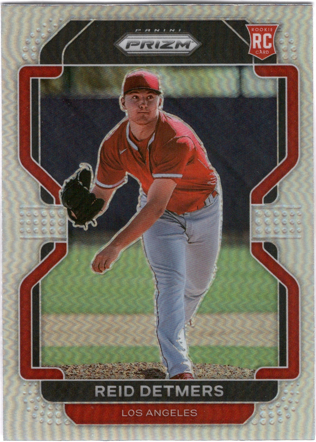 2022 Panini Prizm Silver Prizm #133 Reid Detmers RC Los Angeles Angels