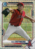 2021 Bowman Chrome Prospects Mojo Refractor #BCP-155 Reid Detmers Angels