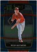 2022 Panini Select Blue Retail Base #16 Reid Detmers RC Los Angeles Angels