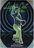 2022 Donruss Optic Lights Out Holo Prizm #LO-3 Reid Detmers Los Angeles Angels