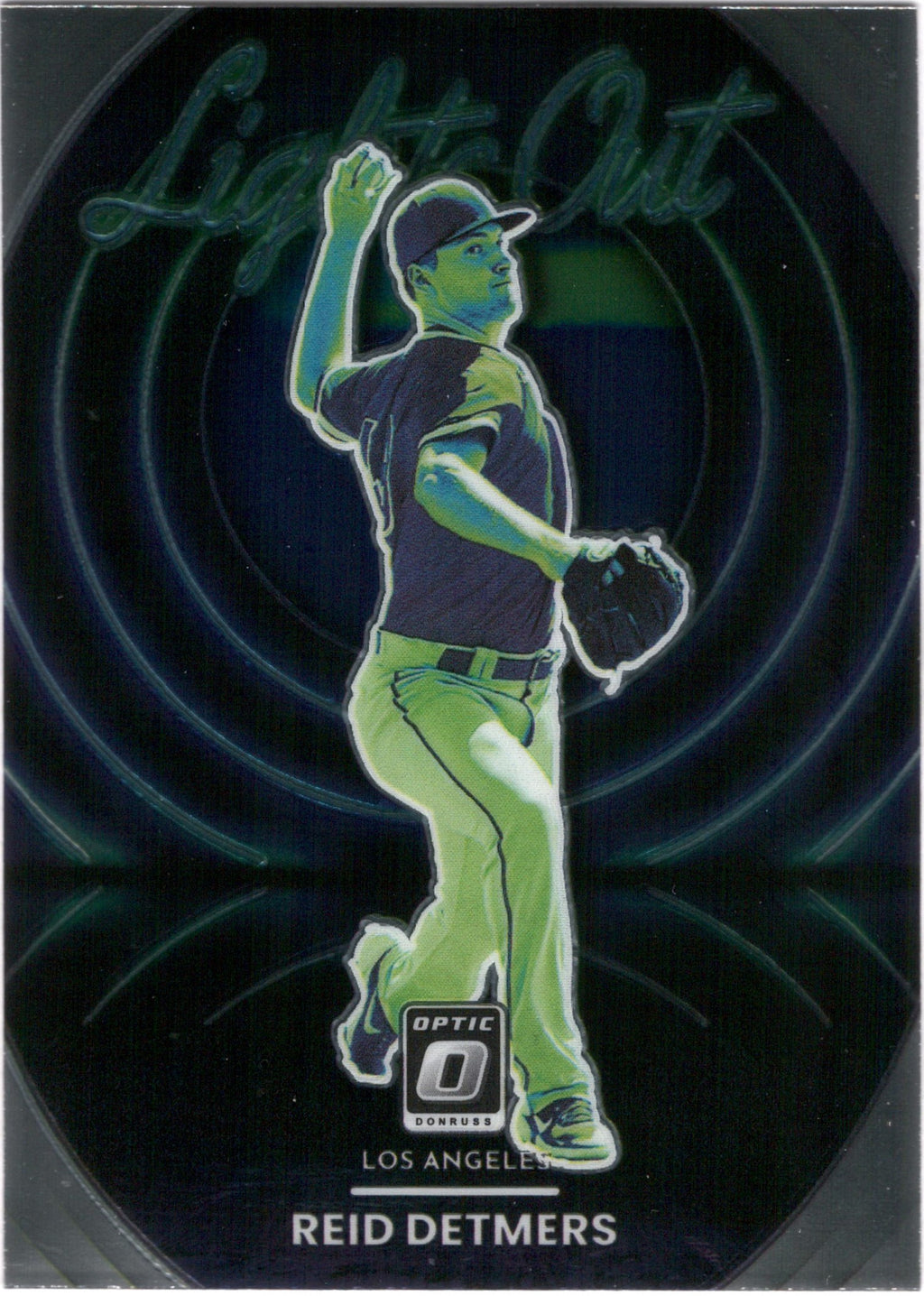 2022 Donruss Optic Lights Out #LO-3 Reid Detmers Los Angeles Angels