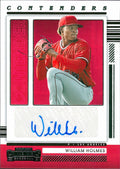 2021 Panini Contenders Contenders Autographs #CA-WH William Holmes AU Angels