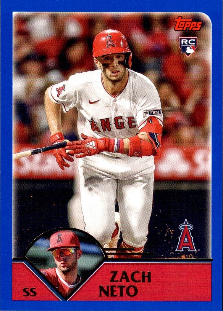 2023 Topps Archives #237 Zach Neto RC Los Angeles Angels