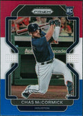 2022 Panini Prizm Red/White/Blue Prizm #100 Chas McCormick RC Houston Astros