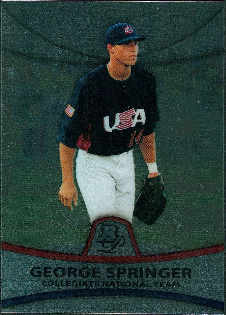 2010 Bowman Platinum Prospects #PP48 George Springer