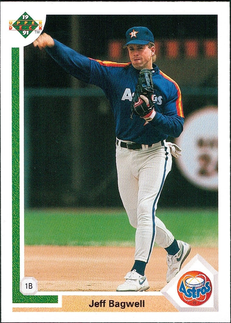 1991 Upper Deck #755 Jeff Bagwell RC Houston Astros