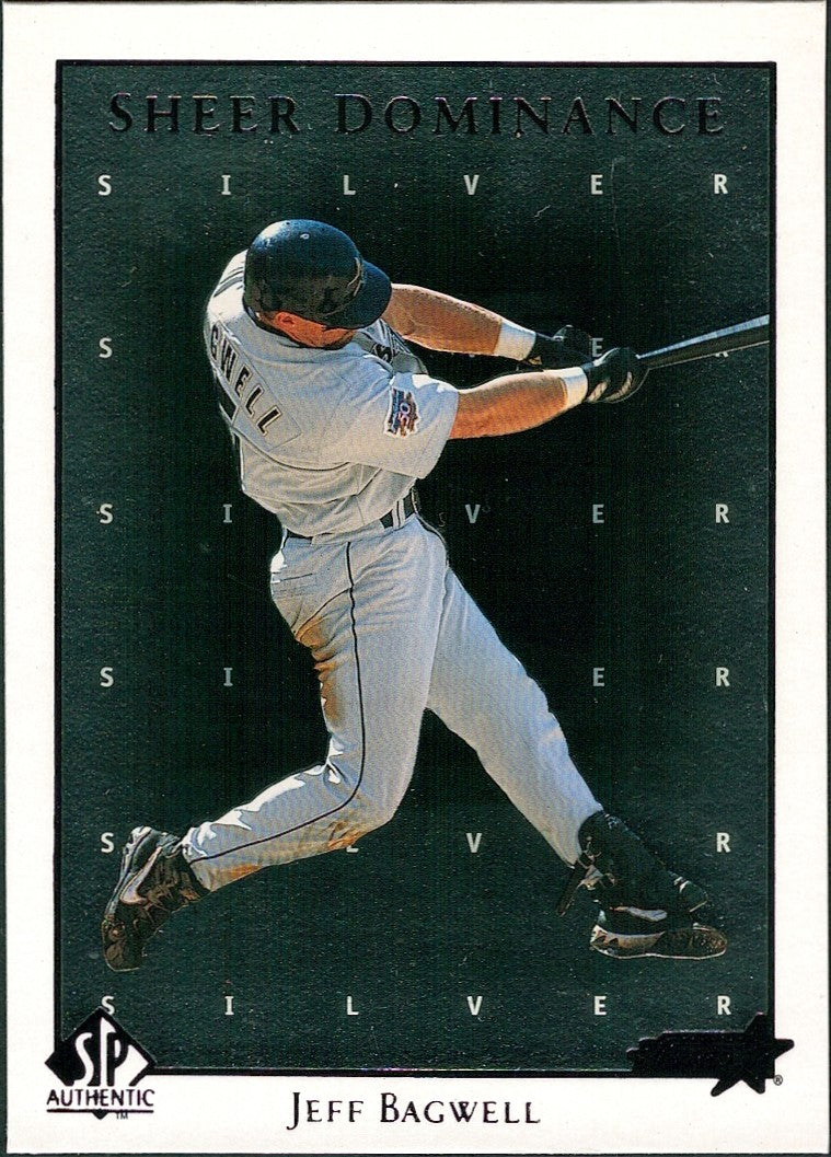 1998 SP Authentic Sheer Dominance Silver #SD38 Jeff Bagwell Houston Astros