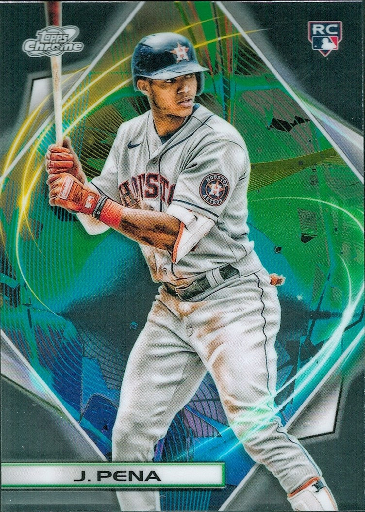 2022 Topps Chrome Cosmic #41 Jeremy Pena Rookie Houston Astros
