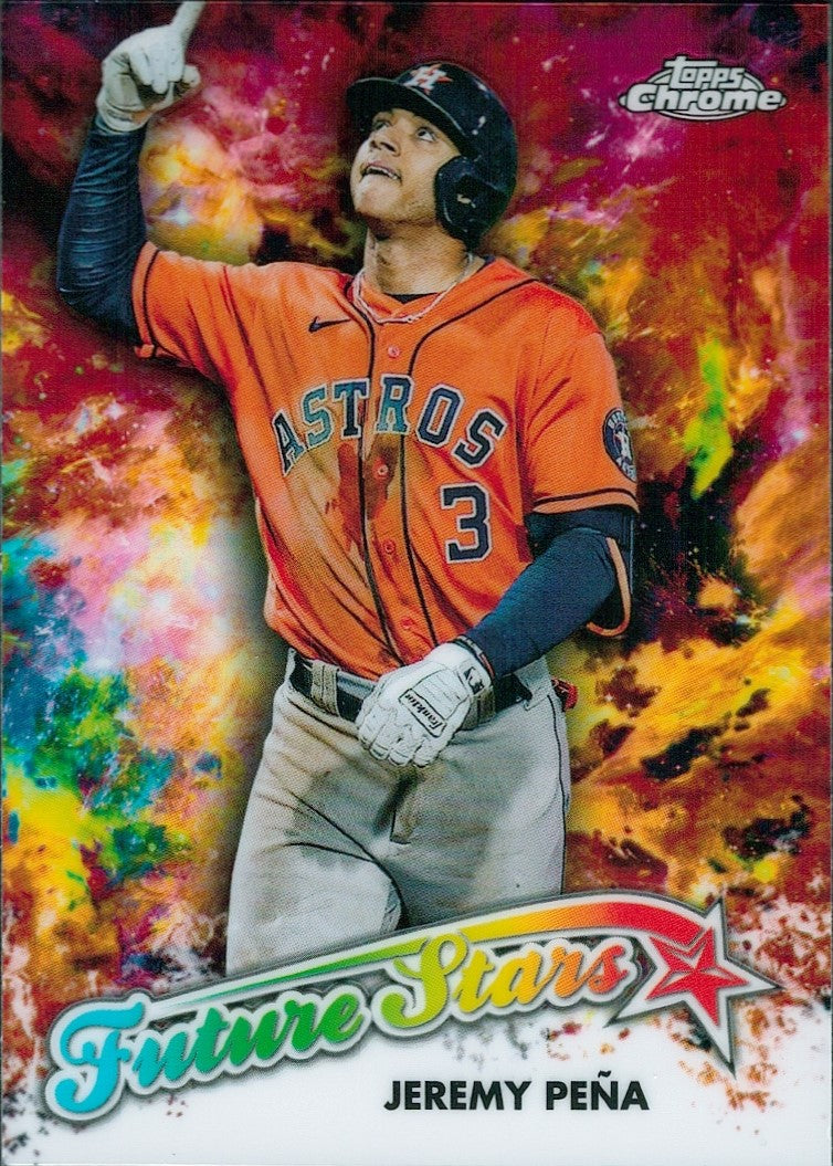 2023 Topps Chrome Future Stars #FS-10 Jeremy Peña Houston Astros
