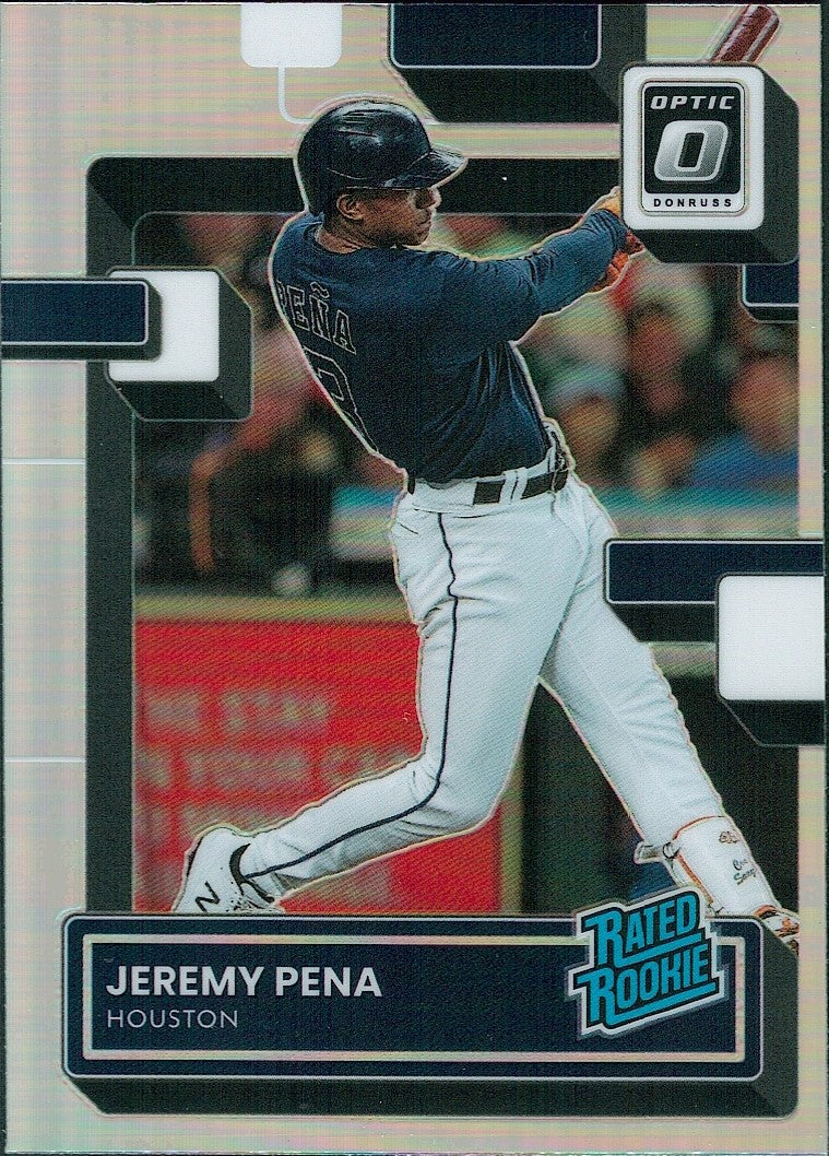 2022 Donruss Optic Holo Prizm #119 Jeremy Pena RC Houston Astros