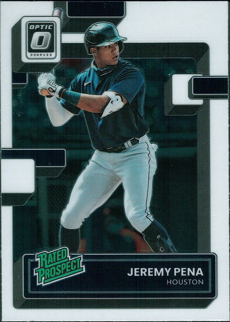 2022 Donruss Optic Rated Prospects #RP-23 Jeremy Pena Houston Astros