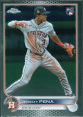2022 Topps Chrome Update #USC136 Jeremy Pena RC Houston Astros
