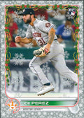 2022 Topps Holiday Metallic #HW83 Joe Perez RC Houston Astros