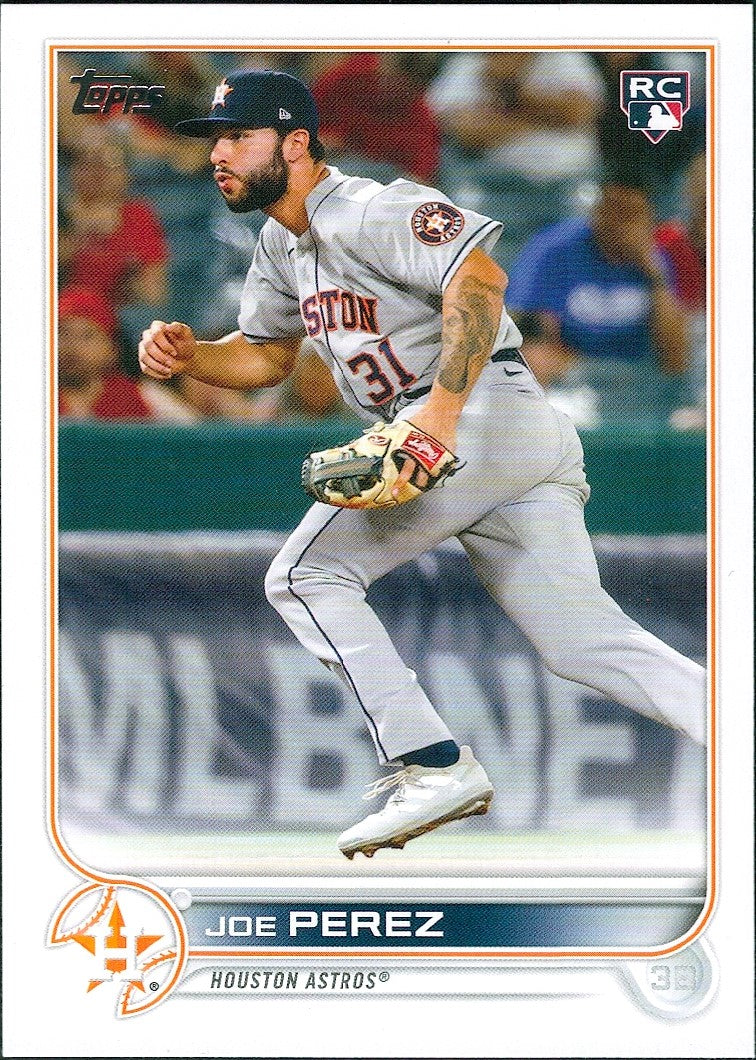 2022 Topps Update #US234 Joe Perez RC Houston Astros