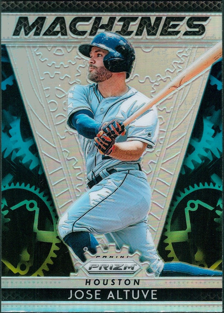 2019 Panini Prizm Machines Silver Holo #M3 Jose Altuve Houston Astros