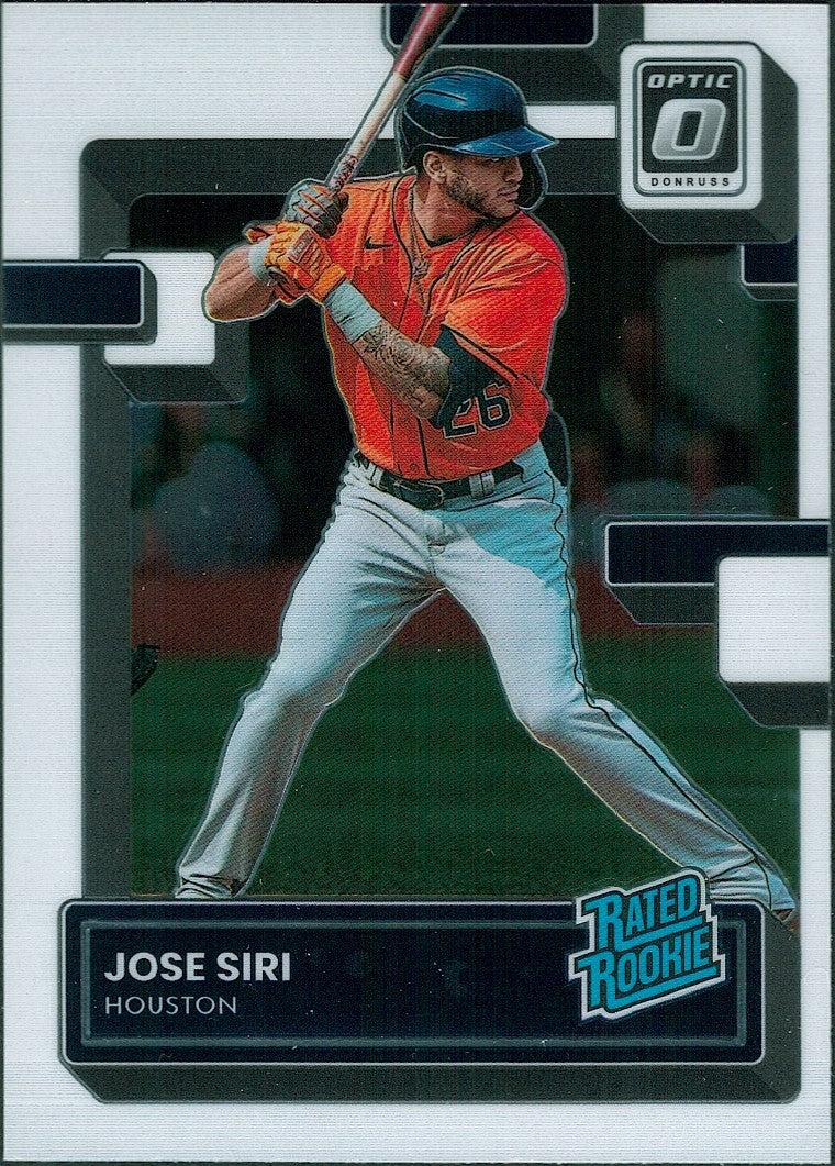 2022 Donruss Optic #62 Jose Siri RC Houston Astros